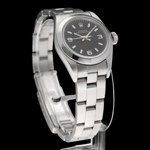 Montre Rolex Oyster Perpetual Lady 26 - Montre acier réf. 67180 (1995) 58 Facettes ROL/OOP/216