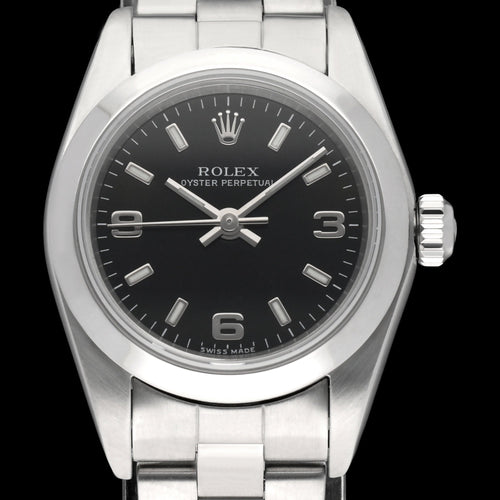 Montre Rolex Oyster Perpetual - Montre dame 26 mm réf. 76080 (2002) 58 Facettes ROL/OOP/215