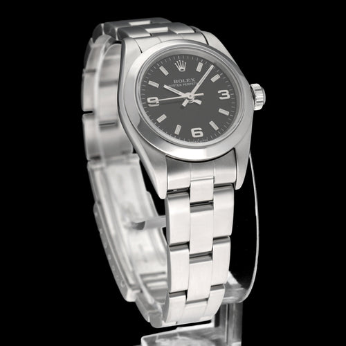 Montre Rolex Oyster Perpetual - Montre dame 26 mm réf. 76080 (2002) 58 Facettes ROL/OOP/215