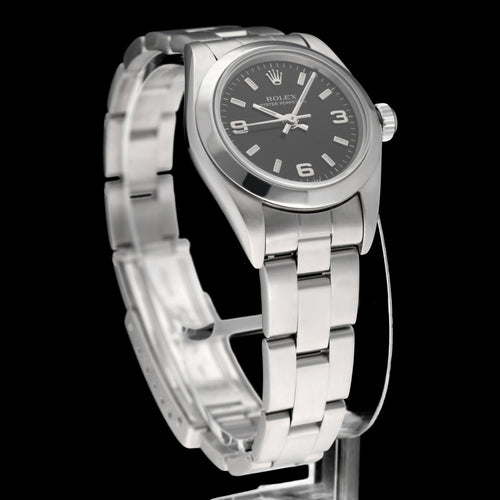 Montre Rolex Oyster Perpetual - Montre dame 26 mm réf. 76080 (2002) 58 Facettes ROL/OOP/215