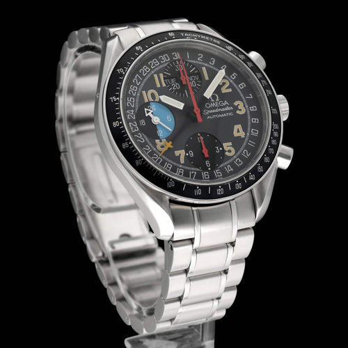 Montre Omega Speedmaster Day-Date - Montre automatique en acier 39 mm 58 Facettes OMG/SPE/570