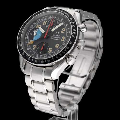 Montre Omega Speedmaster Day-Date - Montre automatique en acier 39 mm 58 Facettes OMG/SPE/570