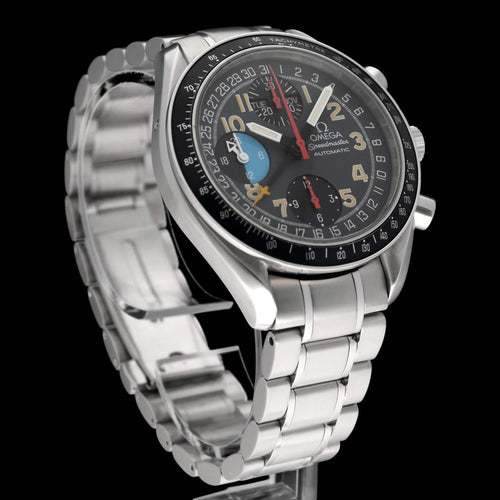 Montre Omega Speedmaster Day-Date - Montre automatique en acier 39 mm 58 Facettes OMG/SPE/570