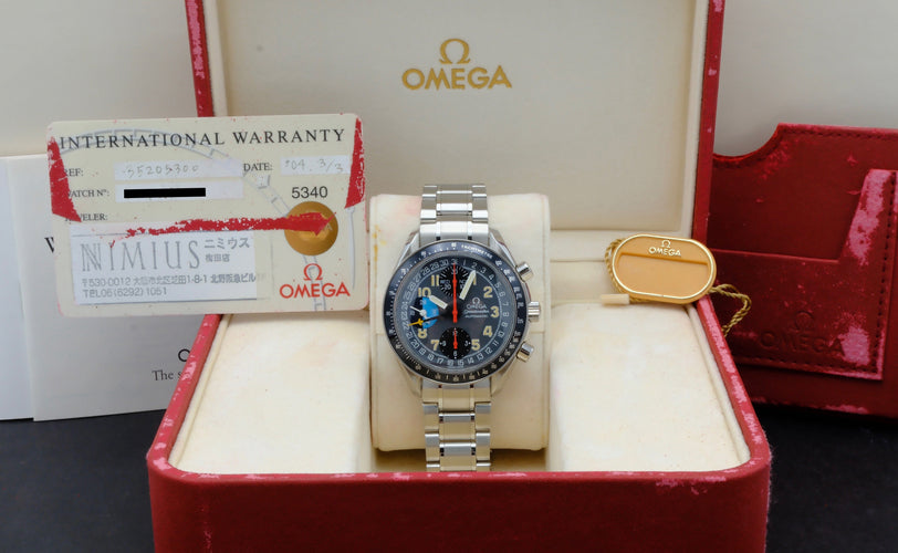 Montre Omega Speedmaster Day-Date - Montre automatique en acier 39 mm 58 Facettes OMG/SPE/570