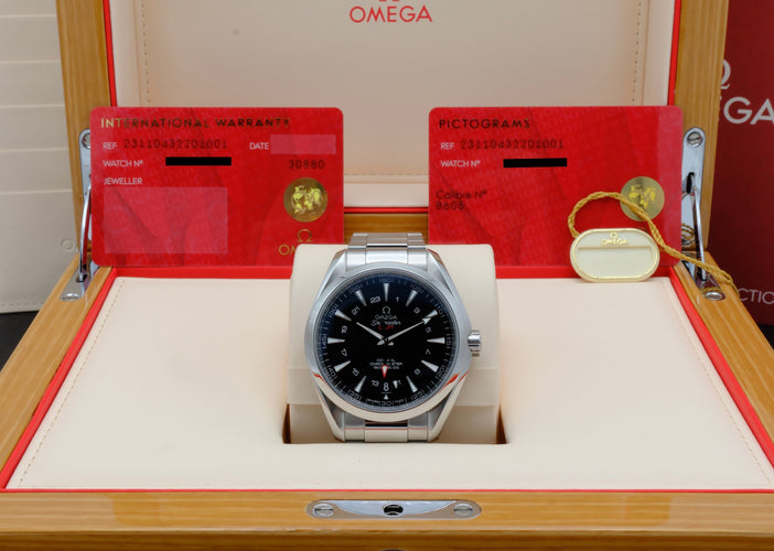 Montre Omega Seamaster Aqua Terra GMT Co-Axial - Montre 43 mm 58 Facettes OMG/SEA/357