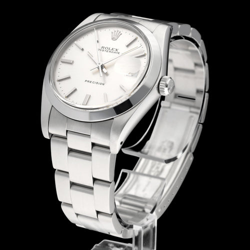 Montre Rolex Oyster Precision - Montre acier réf. 6694 (1990), boîte et papiers 58 Facettes ROL/OPR/189