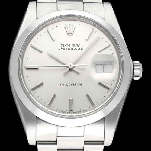 Montre Rolex Oyster Precision - Montre acier réf. 6694 (1990), boîte et papiers 58 Facettes ROL/OPR/189
