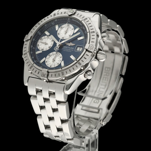 Montre Breitling Chronomat - Montre automatique en acier réf. A13352 (2001) 58 Facettes BTL/CHM/206