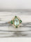 Bague 55 Bague en or jaune 18K avec tourmaline, diamants et tsavorites 58 Facettes 241