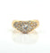 Bague 56 Bague vintage en or jaune 18 carats et diamants naturels 58 Facettes 89556-AC11626