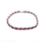 Bracelet Bracelet en or blanc 18 ct avec rubis et diamants 58 Facettes 16/26 E