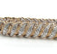 Bracelet Bracelet années 1940-1950 en platine et or avec diamants 58 Facettes 34/26 E