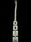 Bracelet Bracelet Art déco en platine et or blanc, émeraude et diamants 58 Facettes Bracelet 11