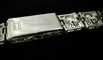 Bracelet Bracelet Art déco en platine et or blanc, émeraude et diamants 58 Facettes Bracelet 11