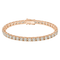 Bracelet Bracelet tennis en or rose et diamants 2,90 ct 58 Facettes 269290