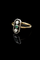 Bague 56 Bague austro-hongroise - Smeraldo et diamants en or jaune et argent 58 Facettes