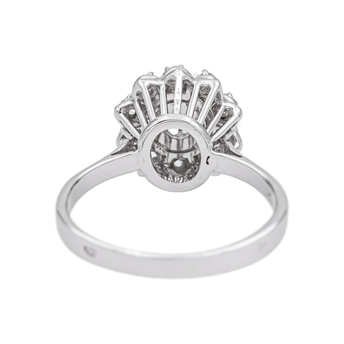 Bague 52 Bague Marguerite  Or blanc Diamant 58 Facettes 5062434CN