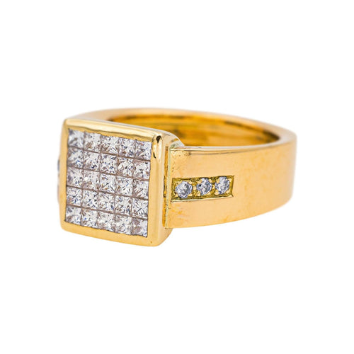 Bague 50 Bague Or jaune Diamant 58 Facettes 5106085CN