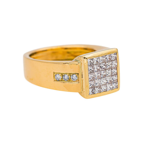 Bague 50 Bague Or jaune Diamant 58 Facettes 5106085CN