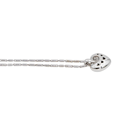 Collier Collier Or blanc Diamant 58 Facettes 4958923CN