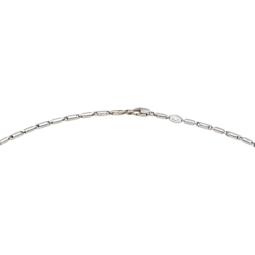 Collier Collier Or blanc Diamant 58 Facettes 4958923CN