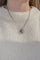 Collier Collier Or blanc Diamant 58 Facettes 4958923CN