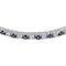 Bracelet Bracelet Or blanc Diamant, Saphir 58 Facettes 4878496CN