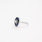 Bague 53 Art déco - Bague en platine 950 saphirs et diamant 58 Facettes