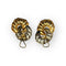 Boucles d'oreilles Boucles d'oreilles coquillage en or jaune et or blanc 750 58 Facettes 149066042