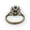 Bague 50 Bague marguerite en or blanc 750 sertie de diamants 58 Facettes 149067271