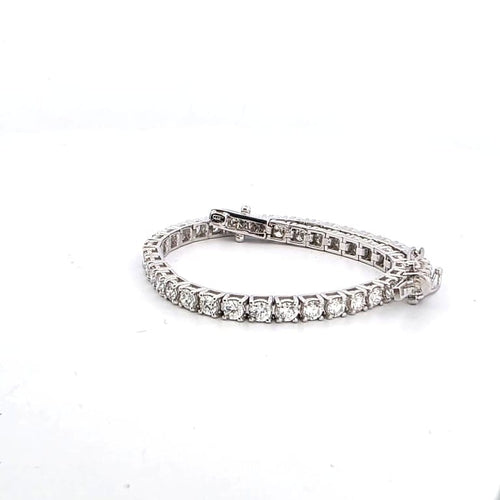 Bracelet Bracelet tennis - Bracelet en or blanc 18 ct et diamants 58 Facettes 164/i