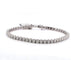 Bracelet Bracelet tennis en or blanc 18 ct avec diamants 58 Facettes 145 C