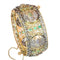 Bracelet Bracelet jonc victorien néo-égyptien à charnière orné de scarabées sertis de diamants et de pierres précieuses 58 Facettes 26050-0270