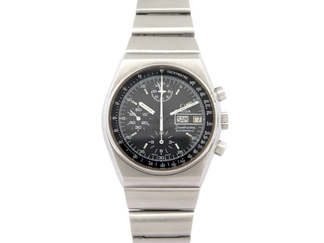 Montre Omega Speedmaster Mark IV Day-Date - Montre chronographe en acier 39 mm 58 Facettes 273575