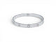 Bracelet Cartier Love - Bracelet en or blanc (or gris) 18k, taille 20 58 Facettes 271116