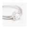 Bague MUM - Bague en or blanc 18 ct et diamant de laboratoire 1,00 ct 58 Facettes UKD362912MM