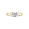 Bague MONN - Bague en or jaune 18K et diamant de laboratoire 1,00 ct 58 Facettes UKD364718MM