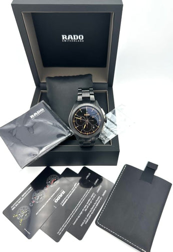 Montre Rado HyperChrome XXL - Montre chronographe automatique homme en céramique 58 Facettes RADO Montre