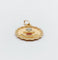 Pendentif Augis - Pendentif Médaille d'amour 22 mm en or rose 18k rubis 58 Facettes A06804