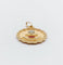 Pendentif Augis - Pendentif Médaille d'amour 22 mm en or rose 18k rubis 58 Facettes A06804