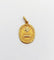 Pendentif Augis - Pendentif médaille d'amour en or 18k « + qu'hier - que demain » 58 Facettes A06807