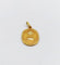 Pendentif Augis - Pendentif médaille d'amour en or 18k « + qu'hier - que demain » 58 Facettes A06807