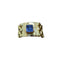 Bague 60 Bague maillon articulé en or jaune 750 avec saphir carré 58 Facettes 330092901