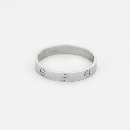Bague 64 CARTIER - Love - Bague / Alliance en platine 58 Facettes 58FC6-1