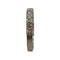 Bague 56 Alliance demi-tour - Bague en or blanc 750 sertie de diamants 58 Facettes 330092196