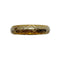Bague 56 Alliance gravée motifs géométriques en or jaune et blanc 18K 58 Facettes 330092441