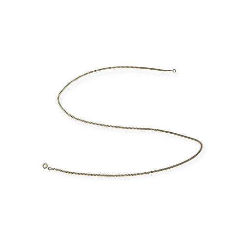 Collier Chaîne maille gourmette en or jaune 750, 48 cm 58 Facettes 330092720