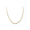 Collier Chaîne maille marine en or jaune 750 46 cm 58 Facettes 330092670