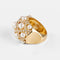Bague 51 Chanel Baroque - Bague en or jaune 18k, perles et diamants 58 Facettes 268