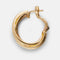 Boucles d'oreilles Cartier Trinity - Boucles d'oreilles en or jaune et diamants 58 Facettes 264